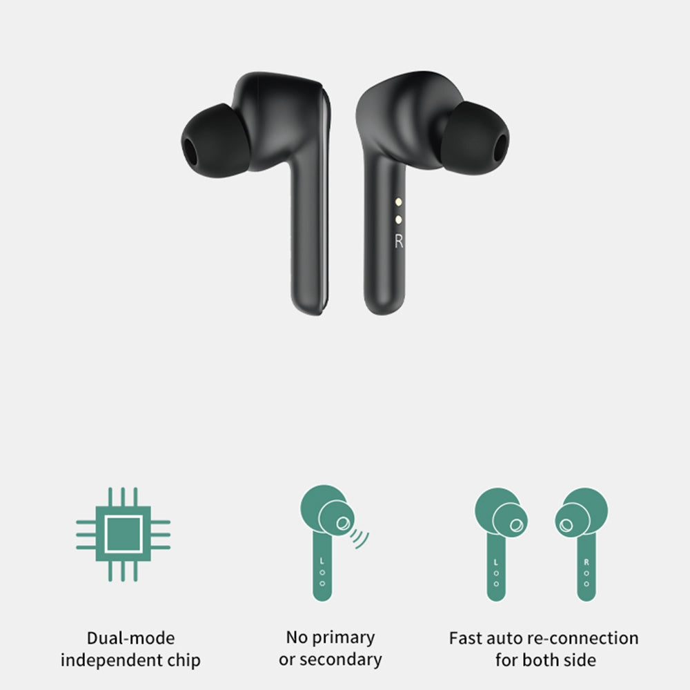 ETE-52 TWS Wireless Bluetooth 5.0 In-ear Earphone Touch Music Calling Low Latency Gaming Headset ETE-52 TWS Wireless Bluetooth 5.0 In-ear Earphone Touch Music Calling Low Latency Gaming Headset